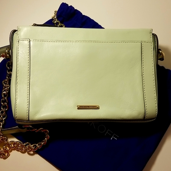 Rebecca Minkoff Mini Crosby (Mint Green) - Picture 4 of 7